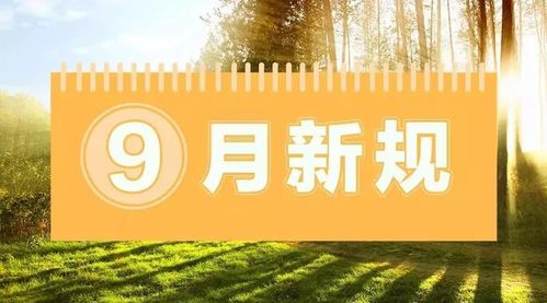 事關(guān)車子、票子、孩子！9月一大波新規(guī)開始實施